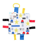 Police Rescue Crinkle Tag Square 8x8 Baby Teach @ Home Toy