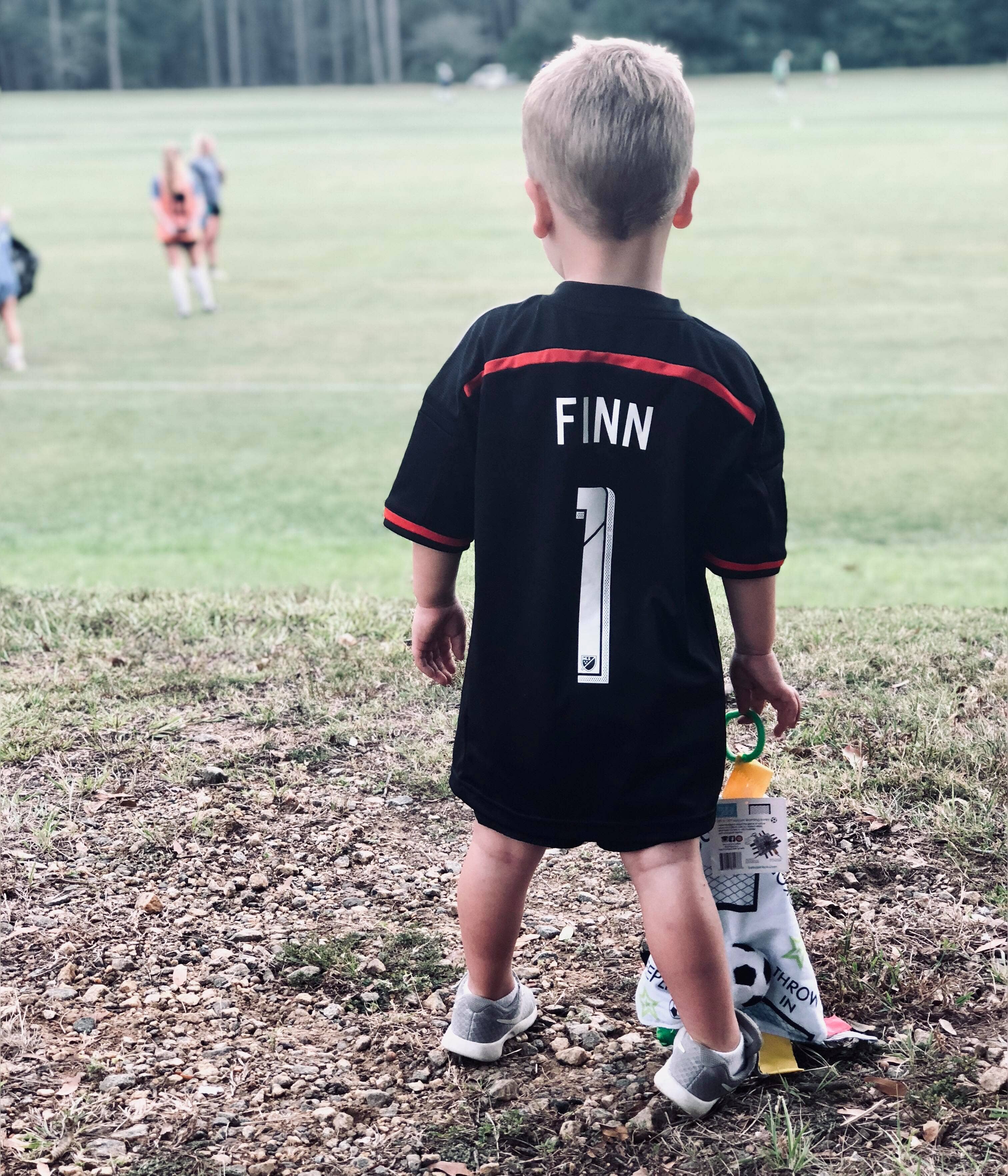 Soccer Ball Baby Learning Lovey Tag Stroller Toy 10" x 10"