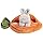GANZ Bunny and Carrot Learn and Grow Peekaboo & Counting Plush, 4-Piece Set