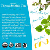 Organic Throat Soothie Tea