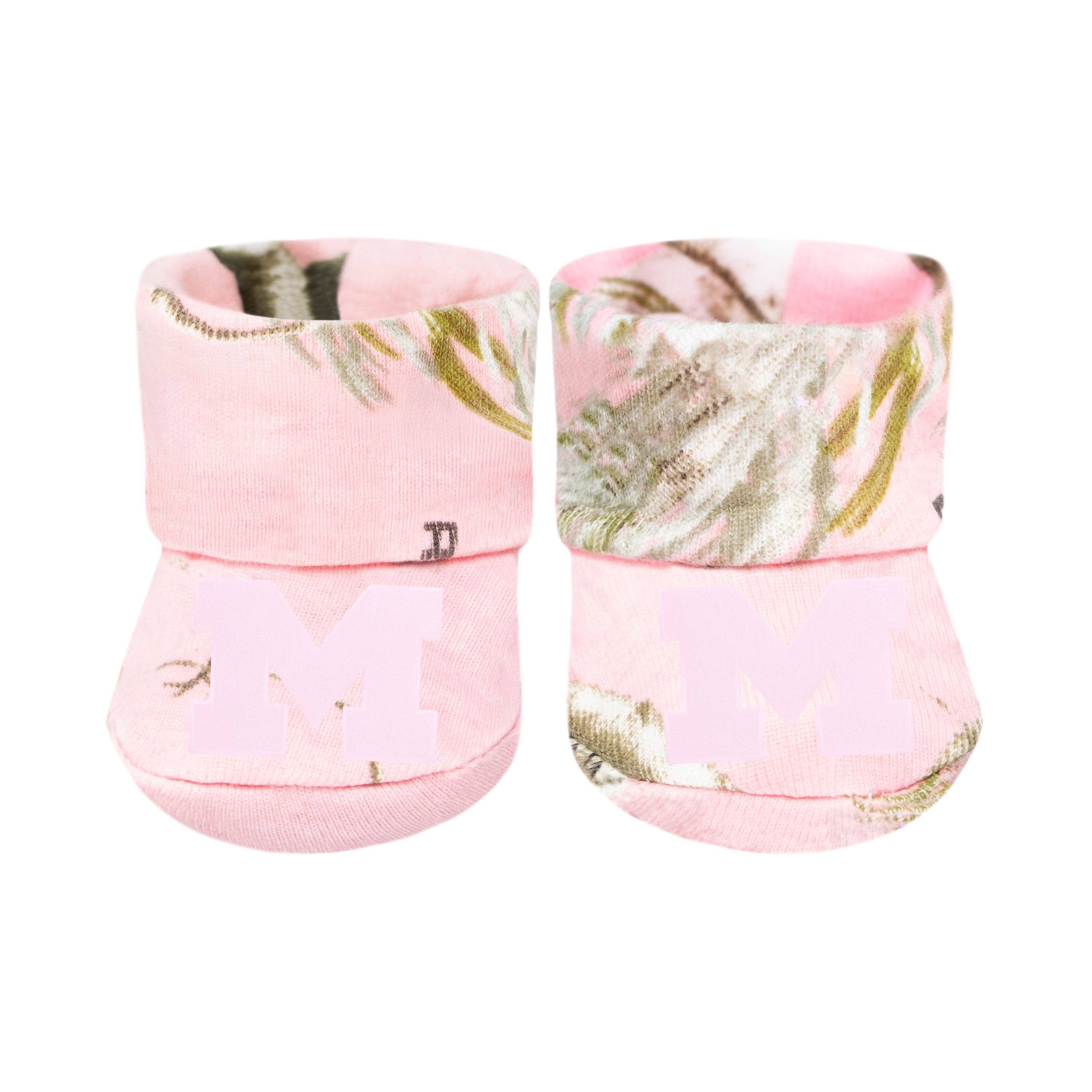 Michigan Wolverines Newborn Bootie Sock