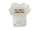 Baby Ganz- Holiday White Printed Shirts