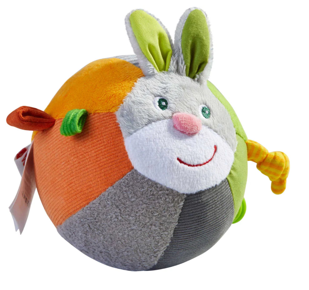 Haba Soft Bunny Ball with Rattling Effects