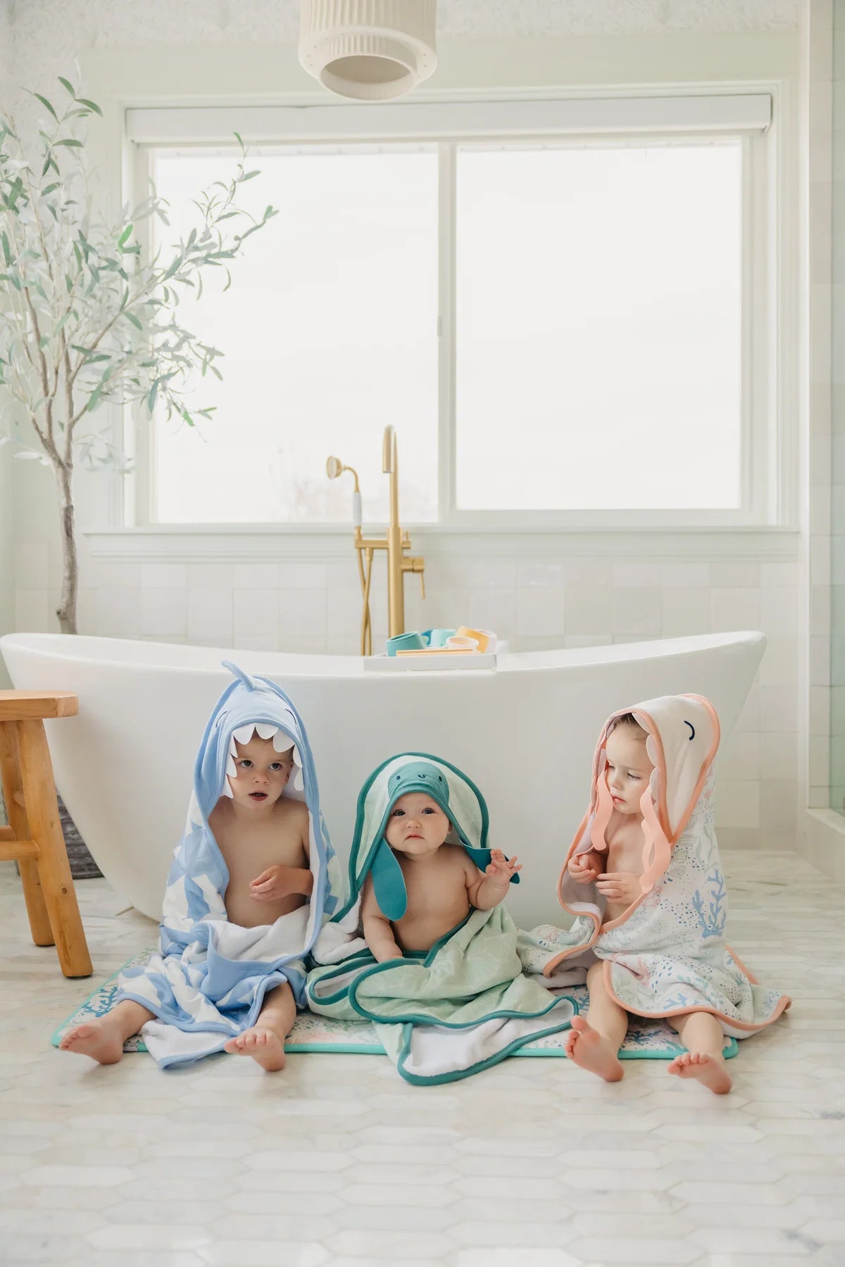 COPPER PEARL | Character Hooded Towel