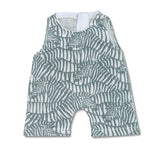Zebra Print Muslin Overall 6-12M
