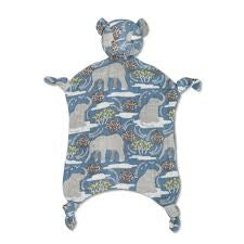 Safari Party Bear Muslin Lovey