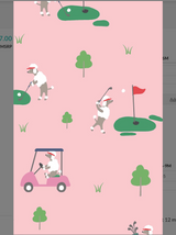 Zooming Golf Carts - 2 Way Zipper Romper