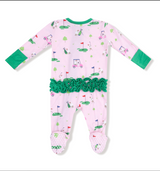 Zooming Golf Carts - 2 Way Zipper Romper