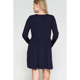 Maternity Wrap Waist Ruched Ruffle Spring Midi Dress