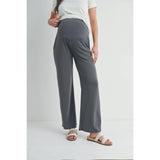 Straight Leg Maternity Terry Lounge Pants
