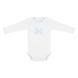 Michigan Wolverines Solid Infant Long Sleeve Bodysuit