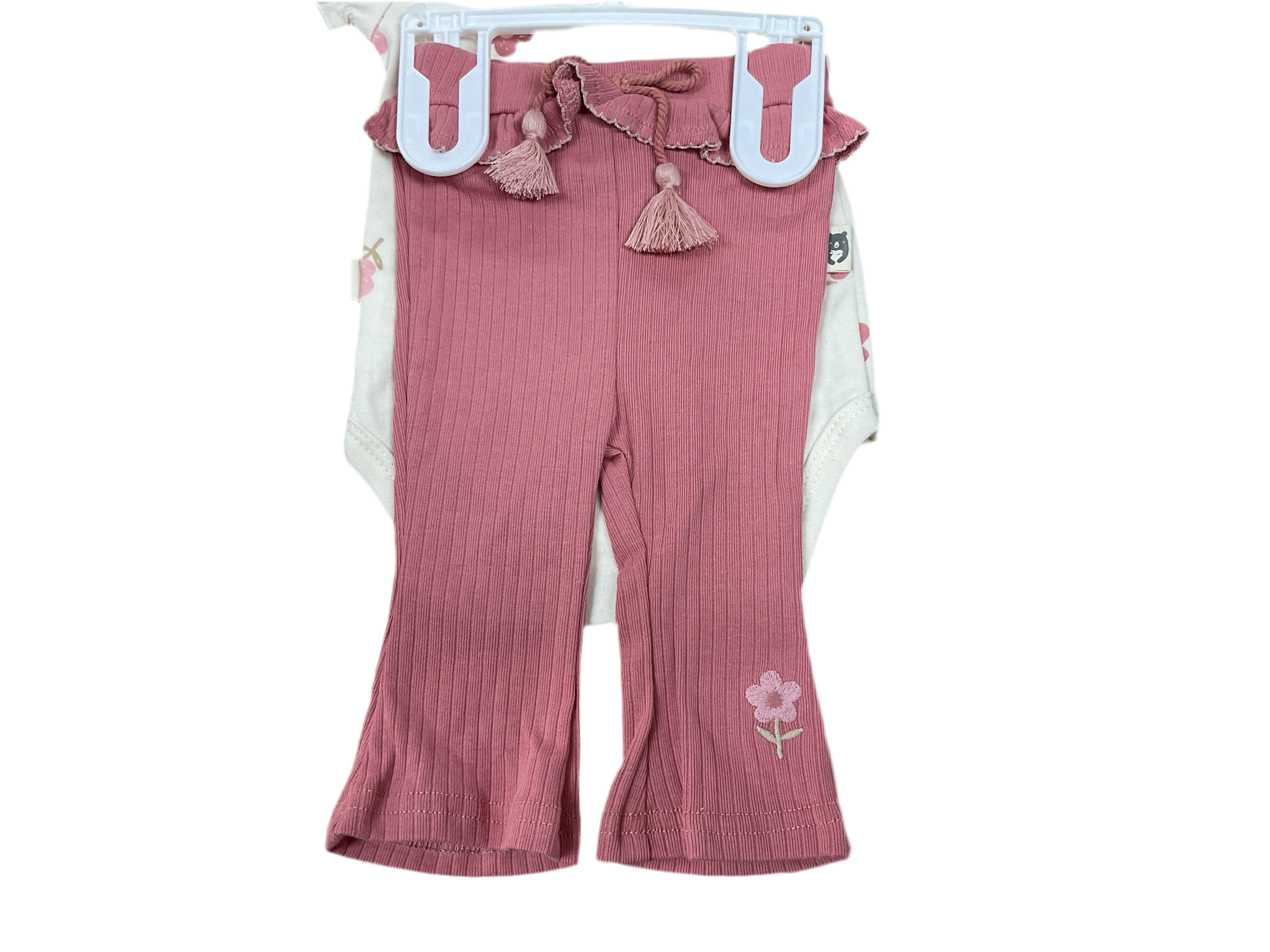 RABBIT + BEAR | 3pc Set With Matching Headband 3Mons