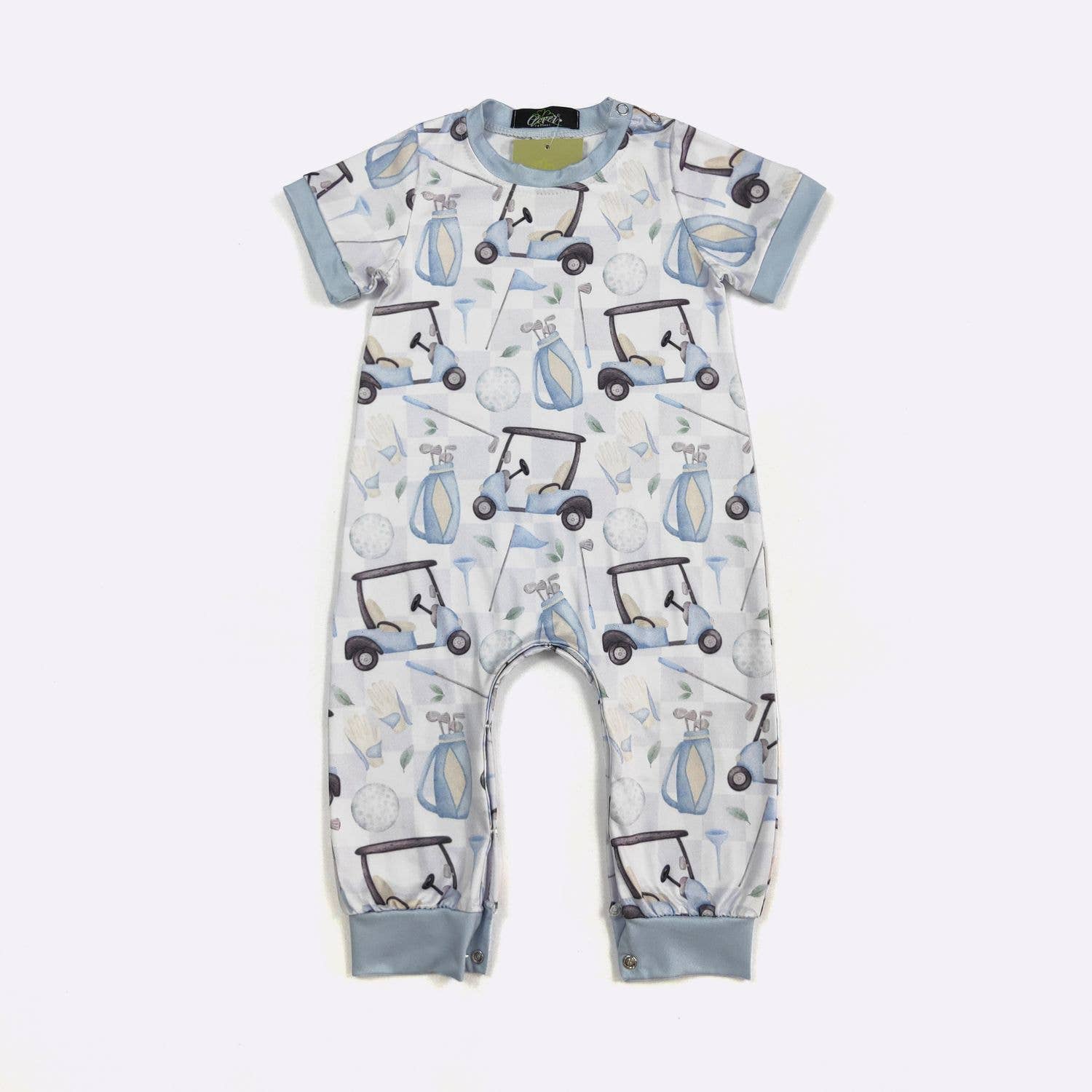 Golf Blue Boy Romper