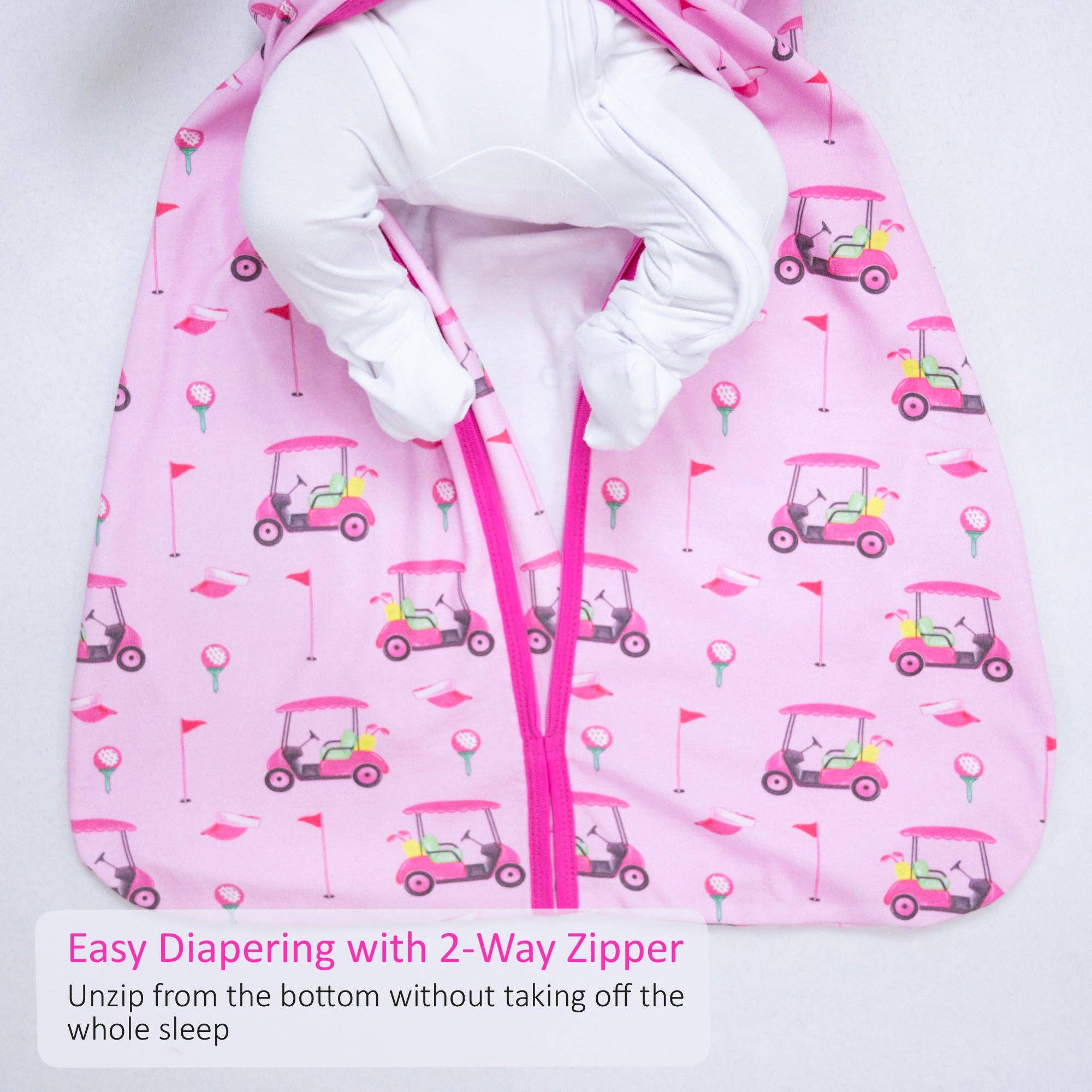 Little Miss Birdie Baby Sleep Sack, 100% Organic Cotton