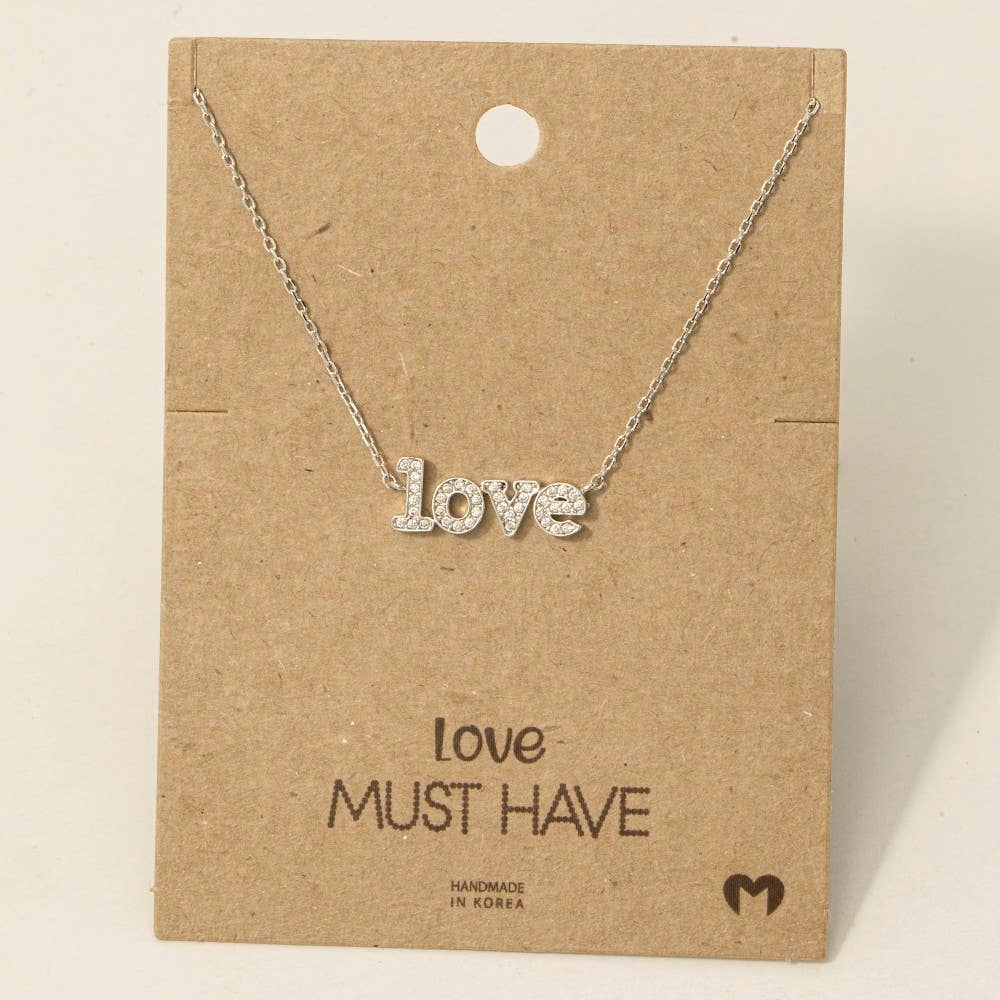 Love Pendant Necklace
