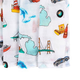 Michigan Baby Swaddle Blanket (Unisex)