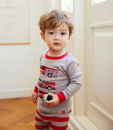 Fire Engine Long Sleeve Pajama Set