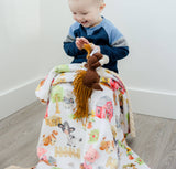 Farm Animal Minky Blanket