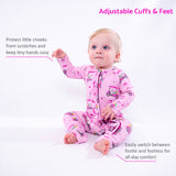 Little Miss Birdie Baby Girl Bamboo Pajamas