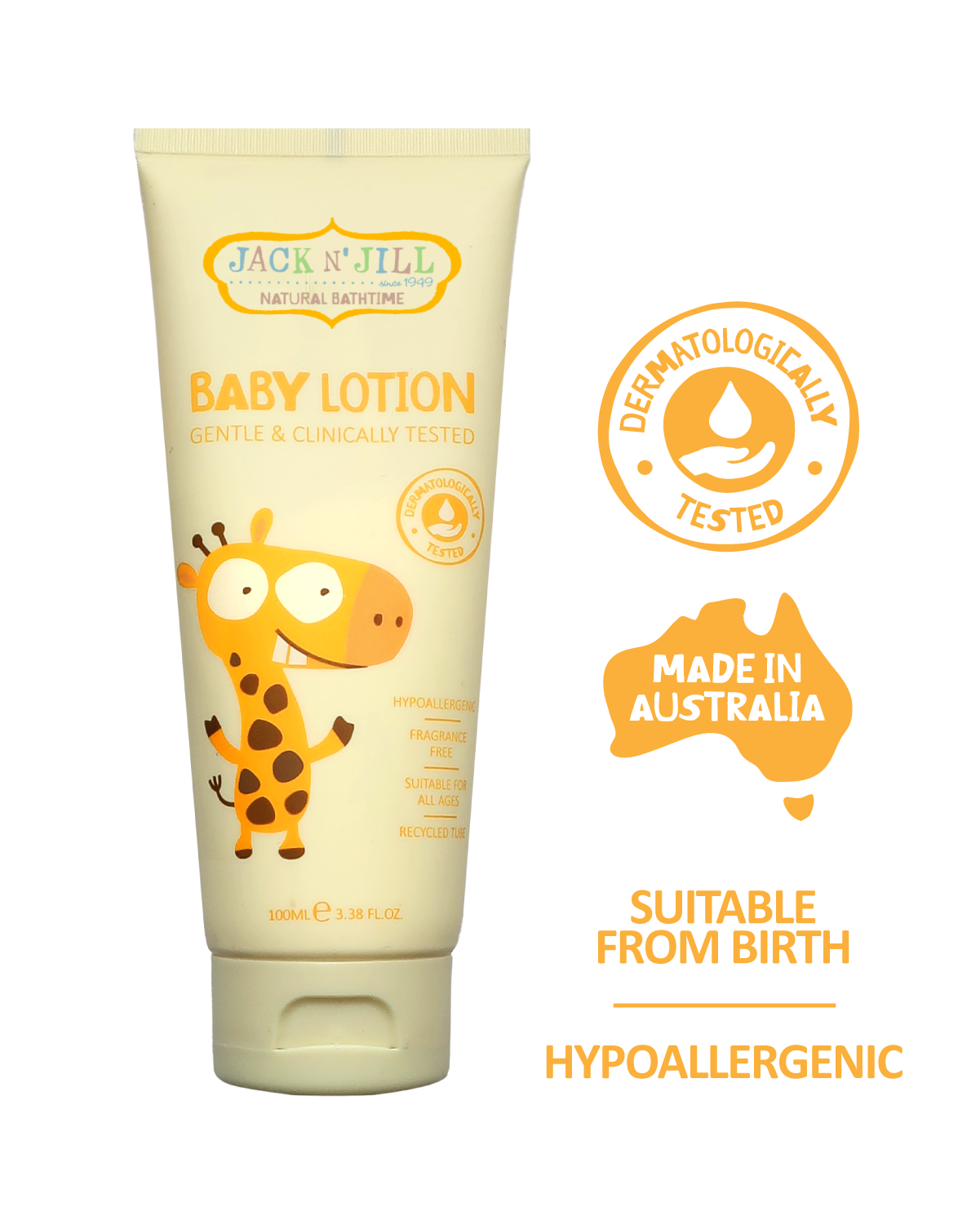 Jack N' Jill Baby Lotion - Natural 100mL