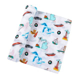 Michigan Baby Swaddle Blanket (Unisex)