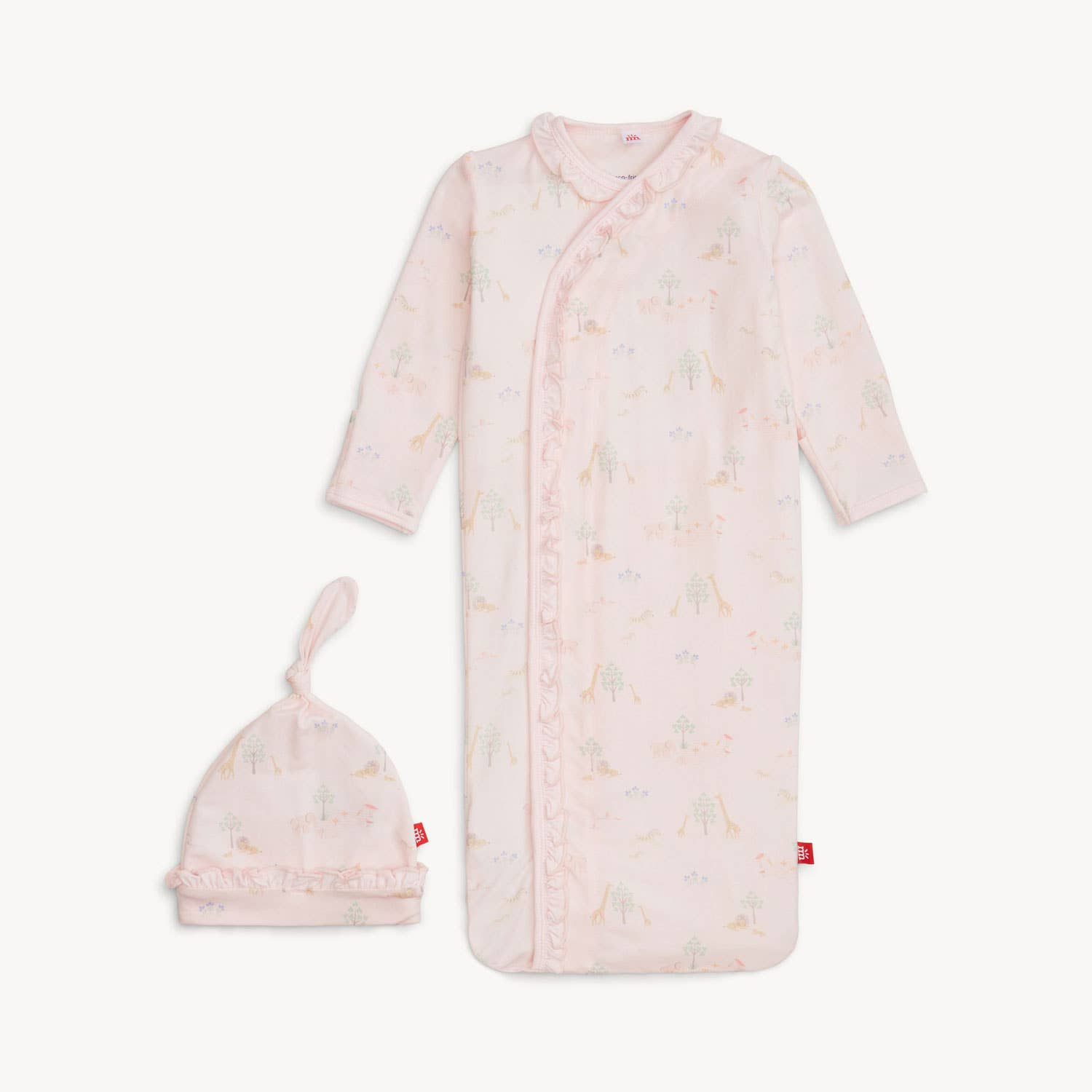 Magnetic Me | PINK SERENE SAFARI GOWN HAT SET WITH RUFFLES