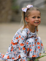 Halloween Pumpkin Ghost Twirl Dress