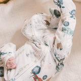 Copper Pearl Zip-Up Footie Pajama - Jo