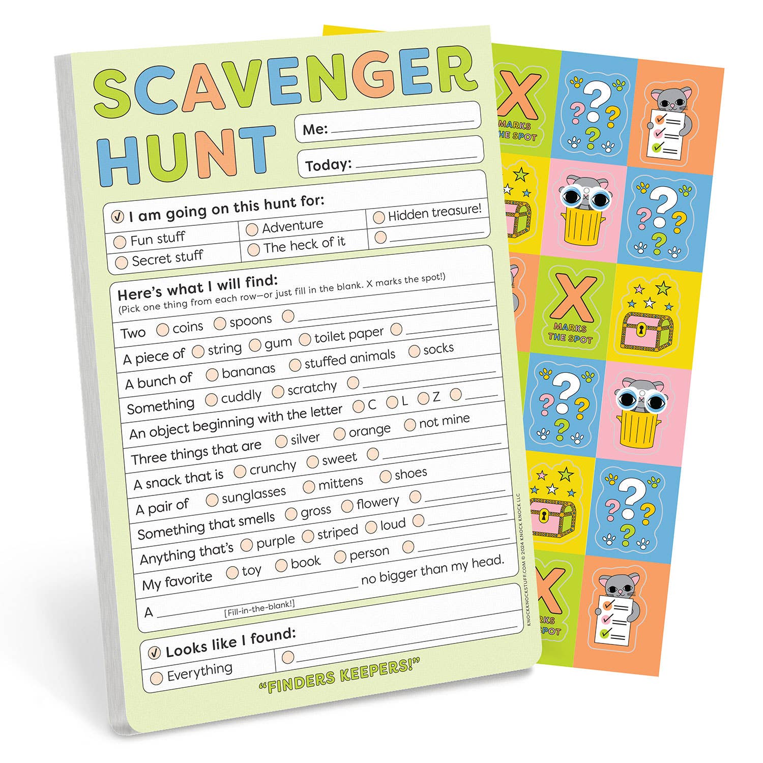 Knock Knock - Knock Knock Kids - Scavenger Hunt Playtime Pads
