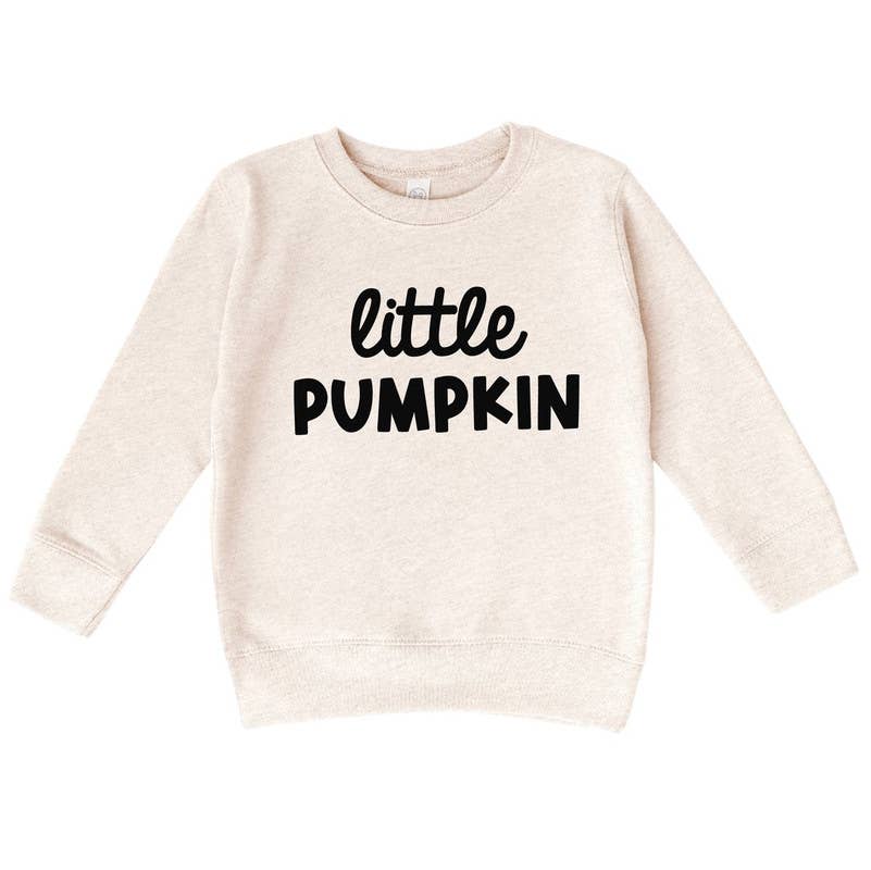Little Pumpkin Toddler Sweatshirt