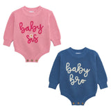 Mudpie- Baby Sis & Bro Sweater Bubble