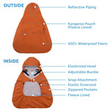 Jan & Jul| Baby Waterproof Carrier Cover | Black