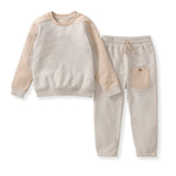 Seamed Organic Sweatshirt & Pants Set