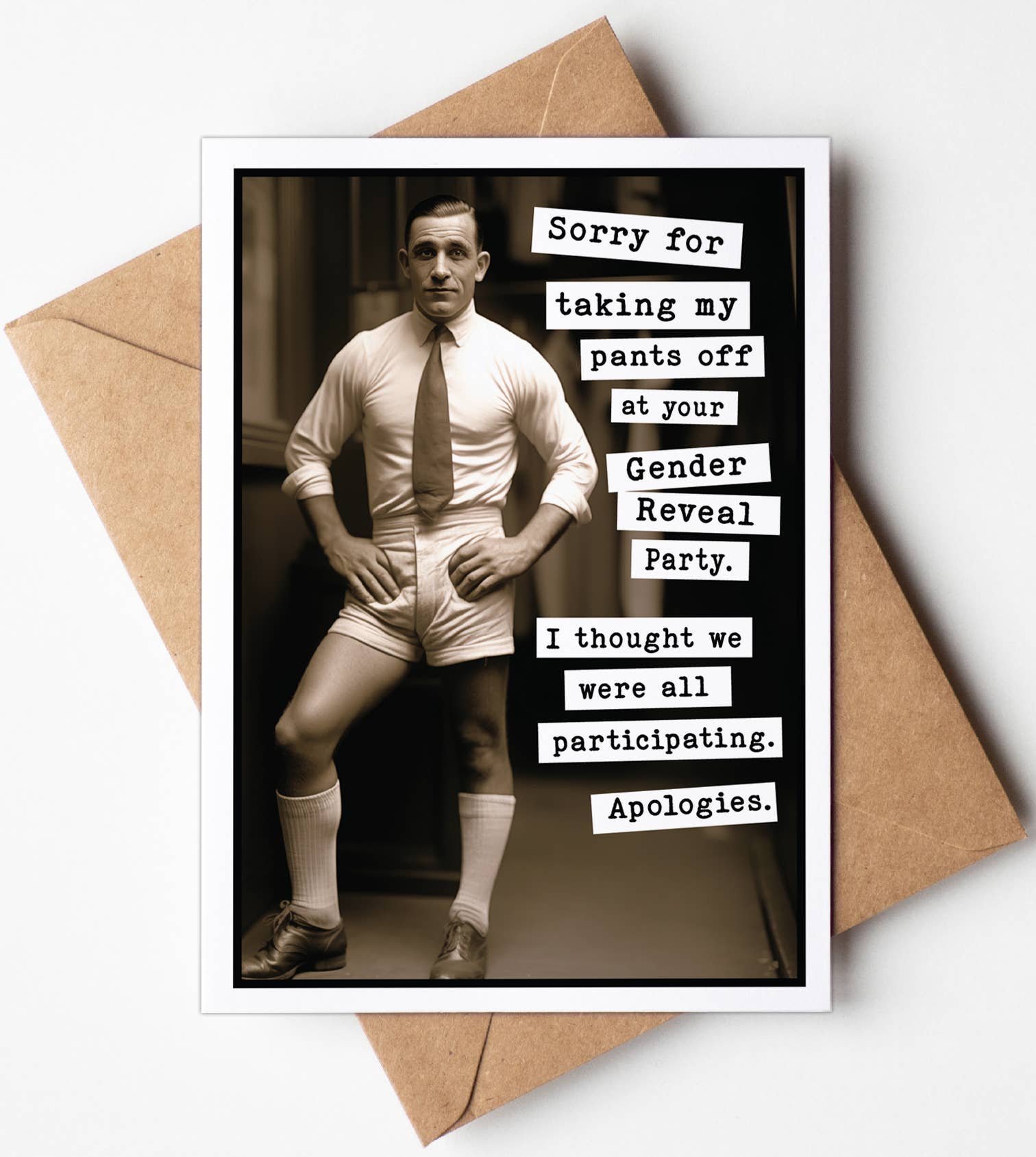 Funny  Baby Shower Cards, Gender Neutral Reveal Gifts, Bulk