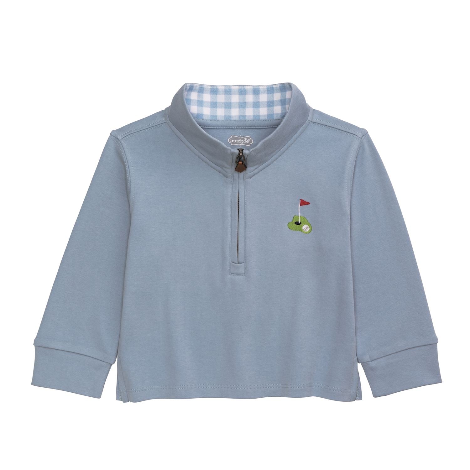 Golf Quarter Zip - Light Blue