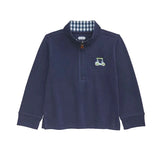 Golf Cart Quarter Zip - Dark Blue