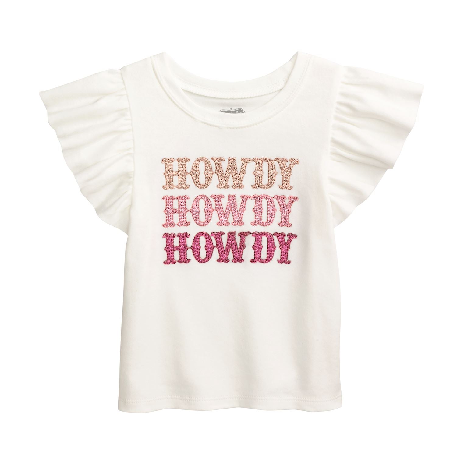 Western Howdy Glitter Tees