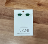 Football Acrylic Earrings