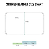 Michigan State Spartans Striped Infant & Toddler Blanket