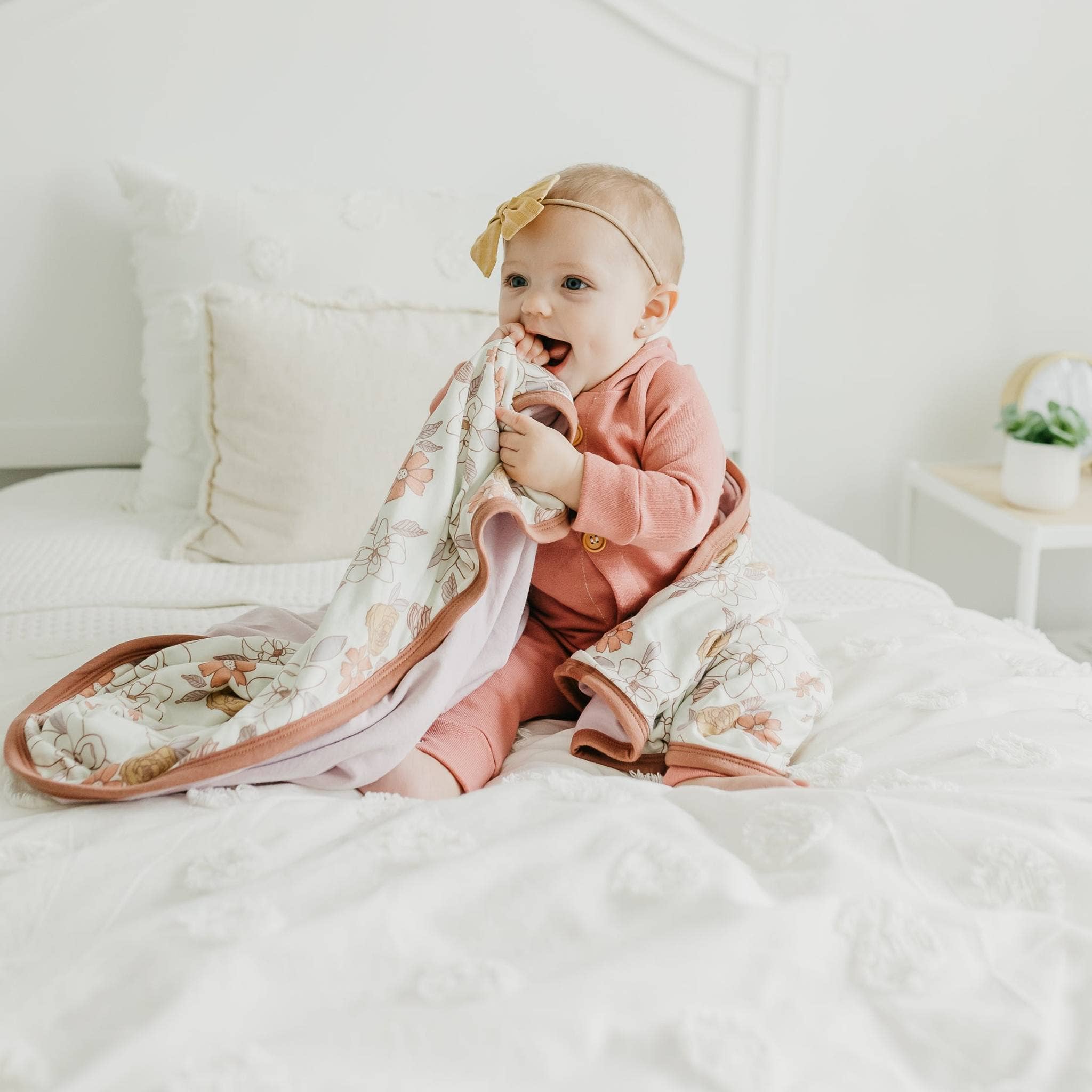 Copper Pearl Three-Layer Quilt - Ferra