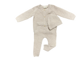 Petite Maison x NONO- Knit 3Pc Sweater Set W/ Hat