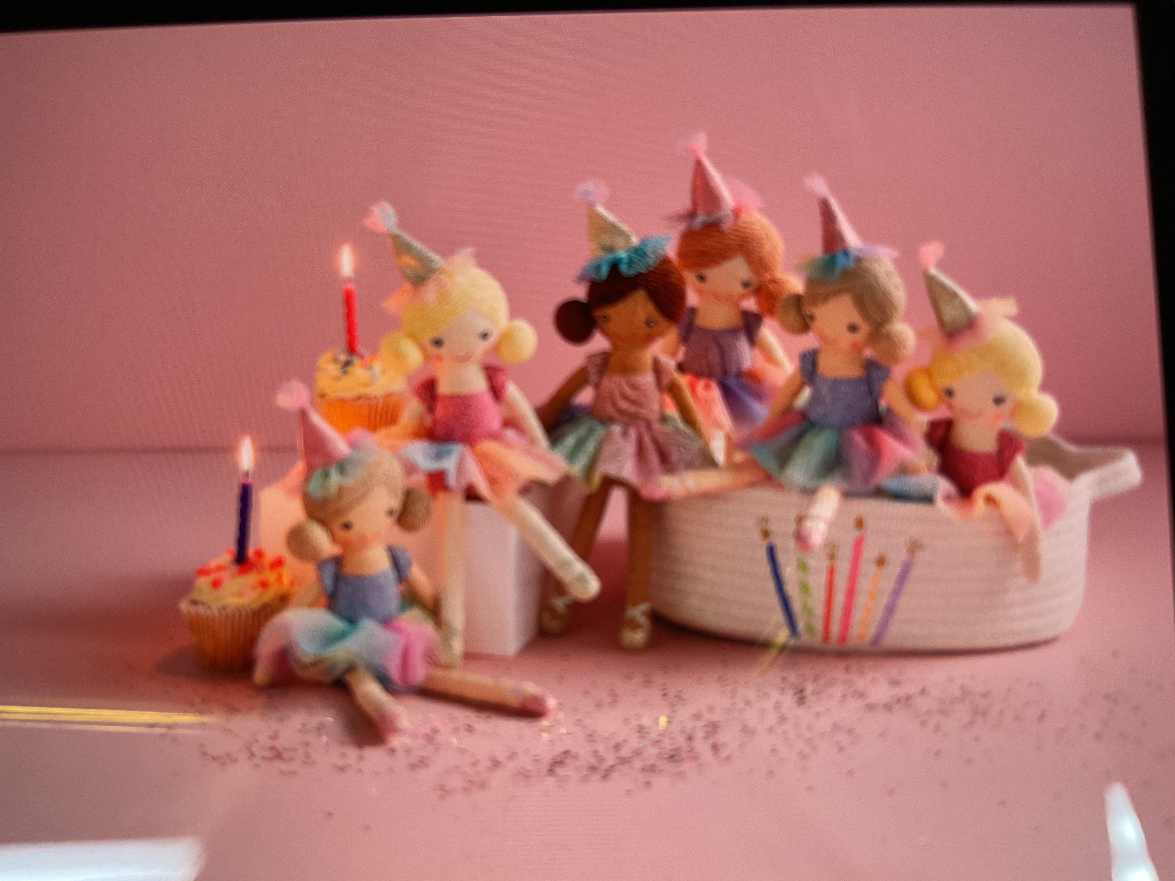 Mud Pie - Birthday Besties Dolls