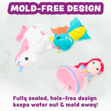 Tub Works® Fantasy™ Mold Free Bath Toys, 6 Pack