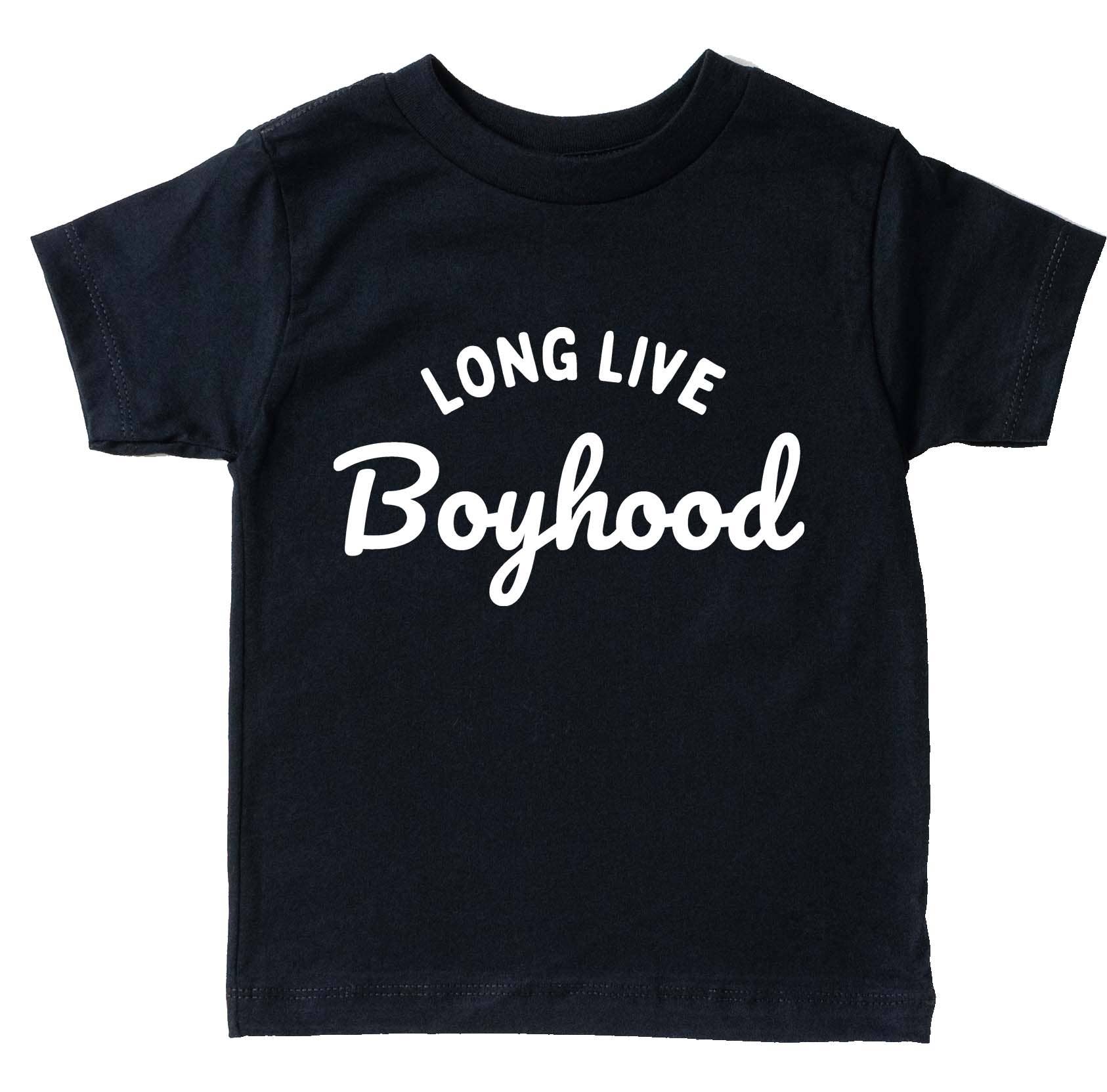 Long Live Boyhood | Boys Trendy Graphic T-Shirt