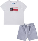 Toddler Boy July 4th Short Set