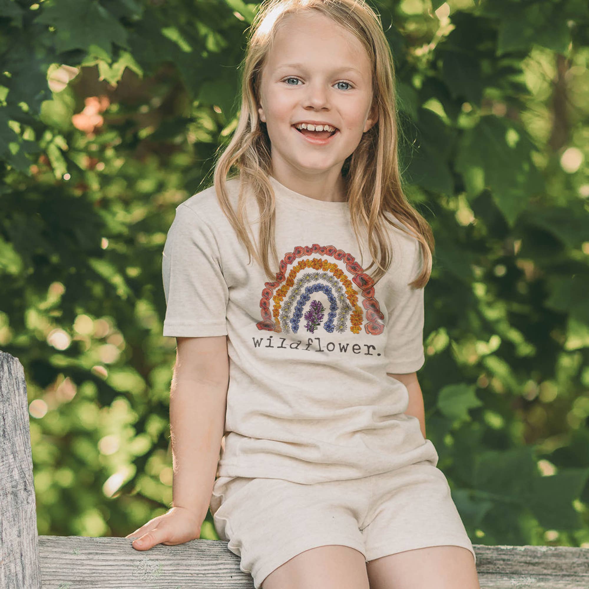 Wildflower Rainbow Nature Shirt
