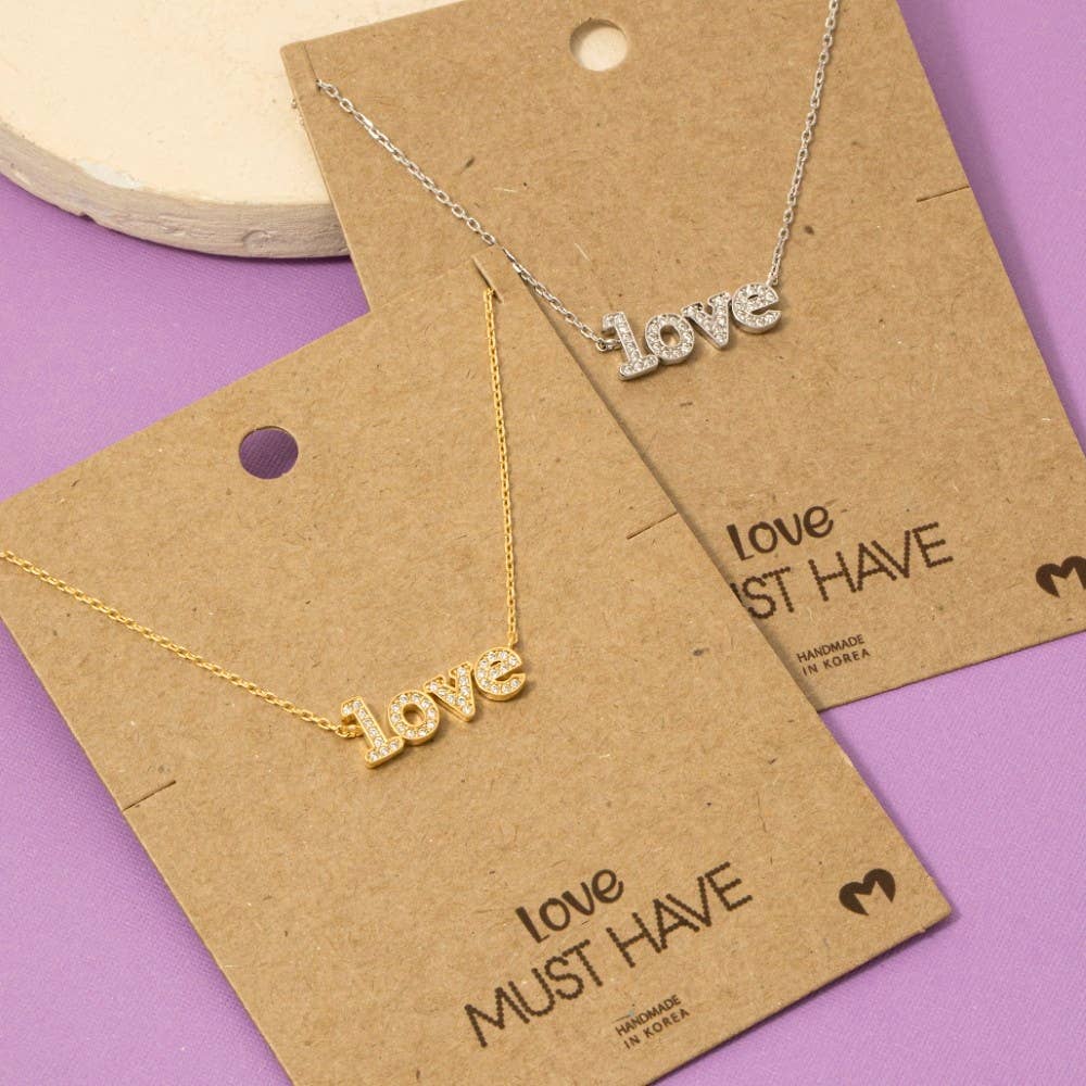 Love Pendant Necklace