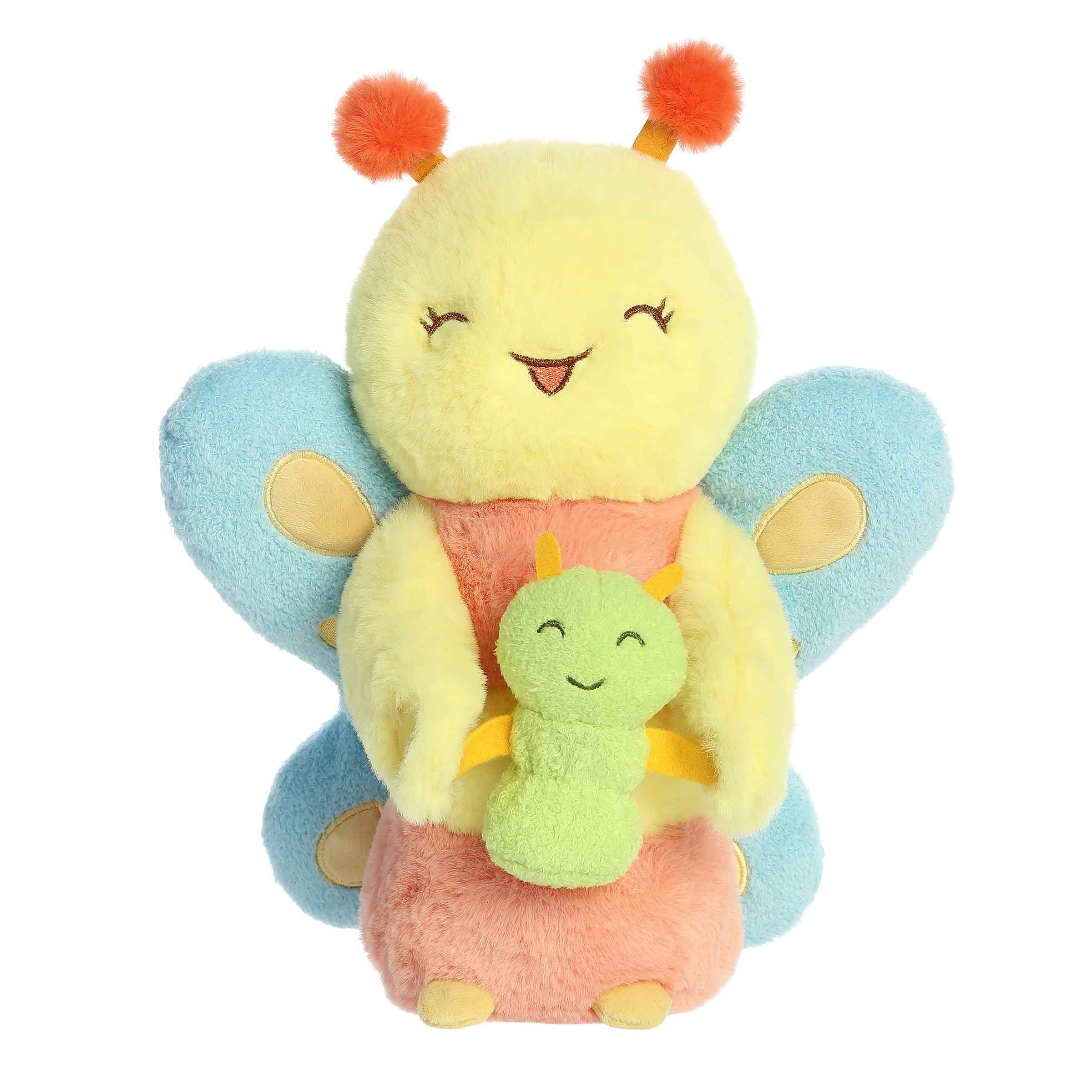 Aurora 11" MARI BUTTERFLY & POSY CATERPILLAR