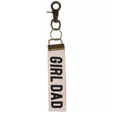 Girl Dad Keychain