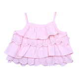 Eyelet Tiered Tank